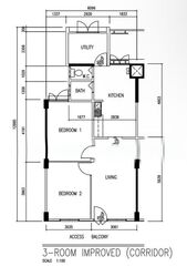 Blk 128 Bukit Merah View (Bukit Merah), HDB 3 Rooms #587118191